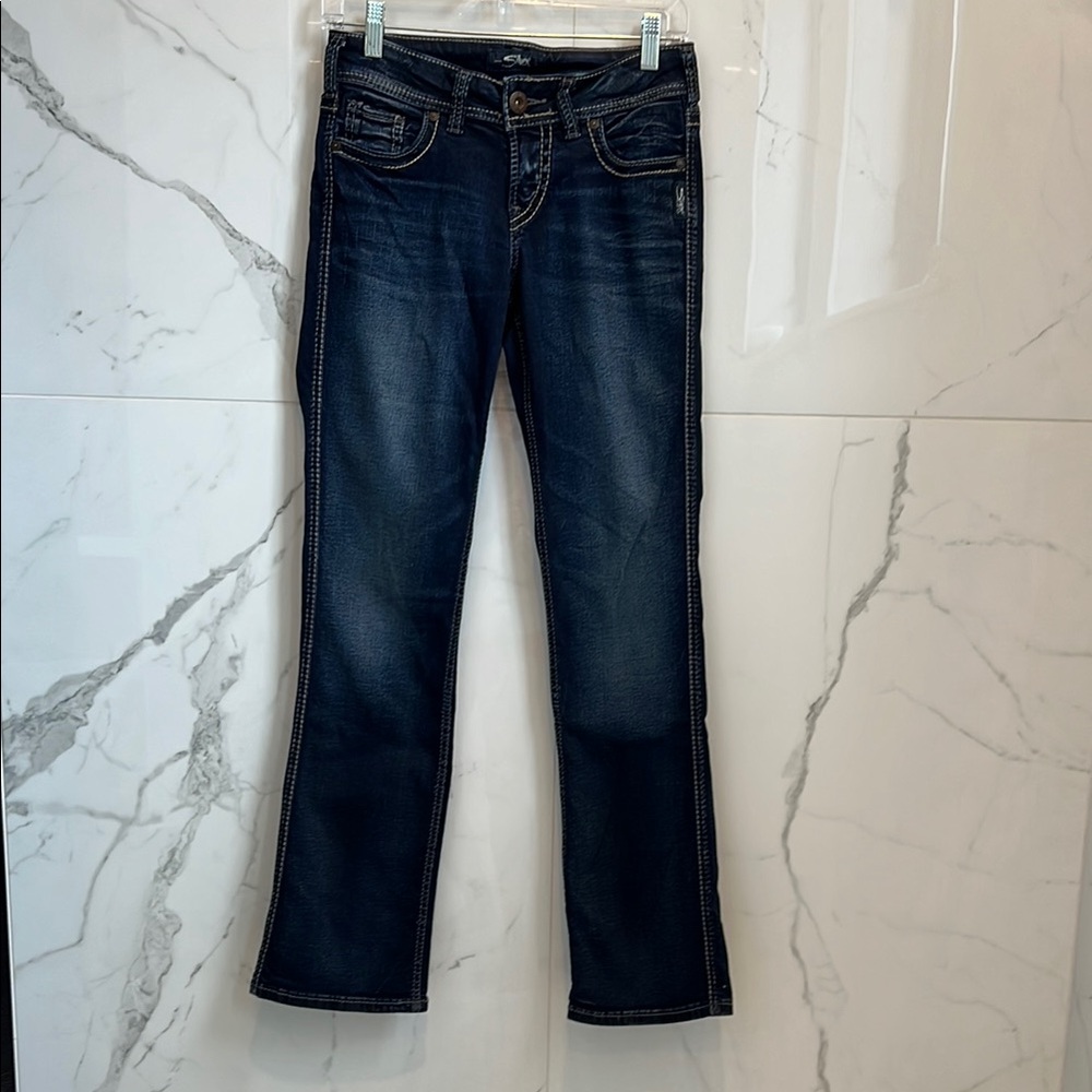 Women's Dark Blue Jeans